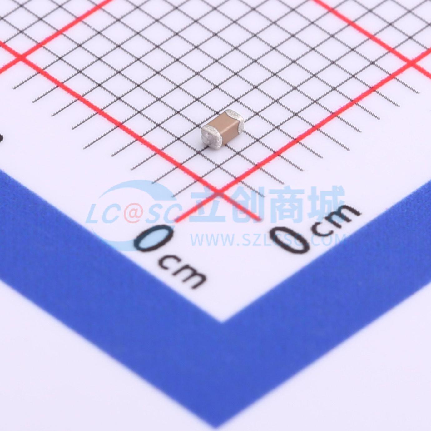 点击查看大图 0603B333J500NT实物图