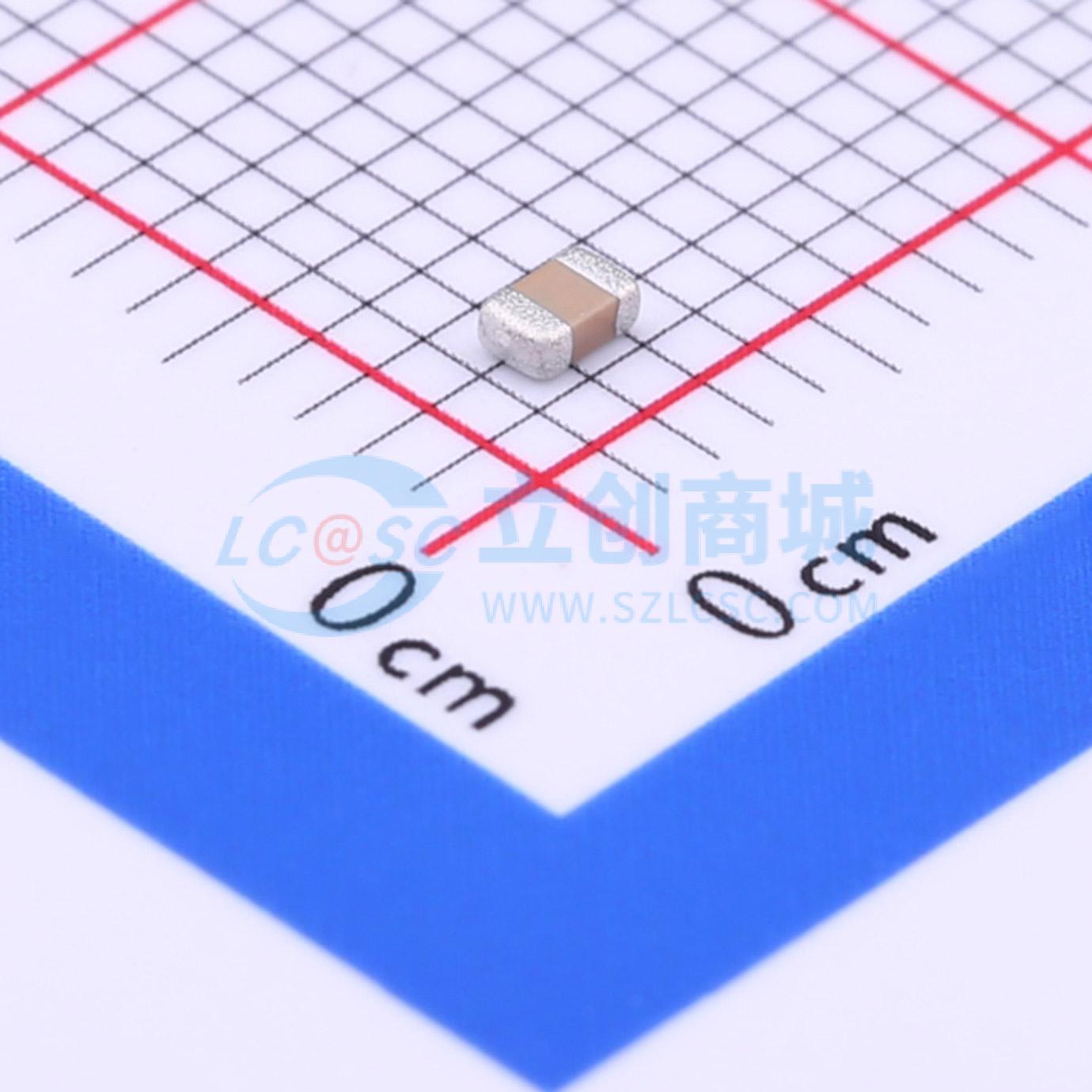 点击查看大图 0805B681K101CT实物图