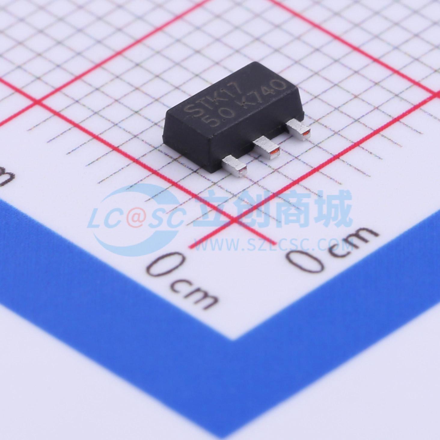 点击查看大图 AMS1117-5.0S实物图