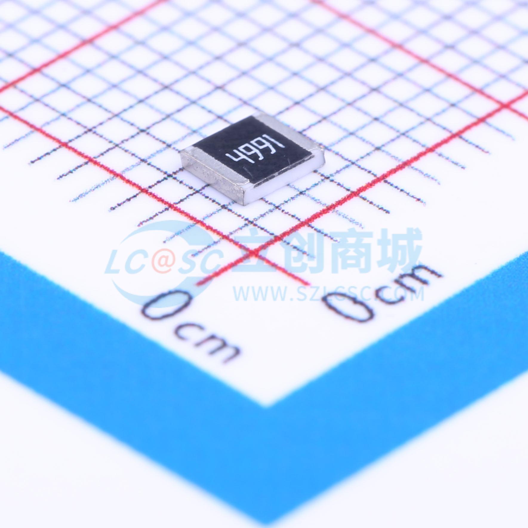 点击查看大图 RC1210FR-074K99L实物图