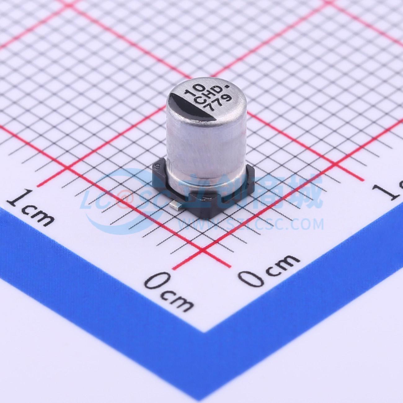 点击查看大图 EEEHD1C100AR实物图