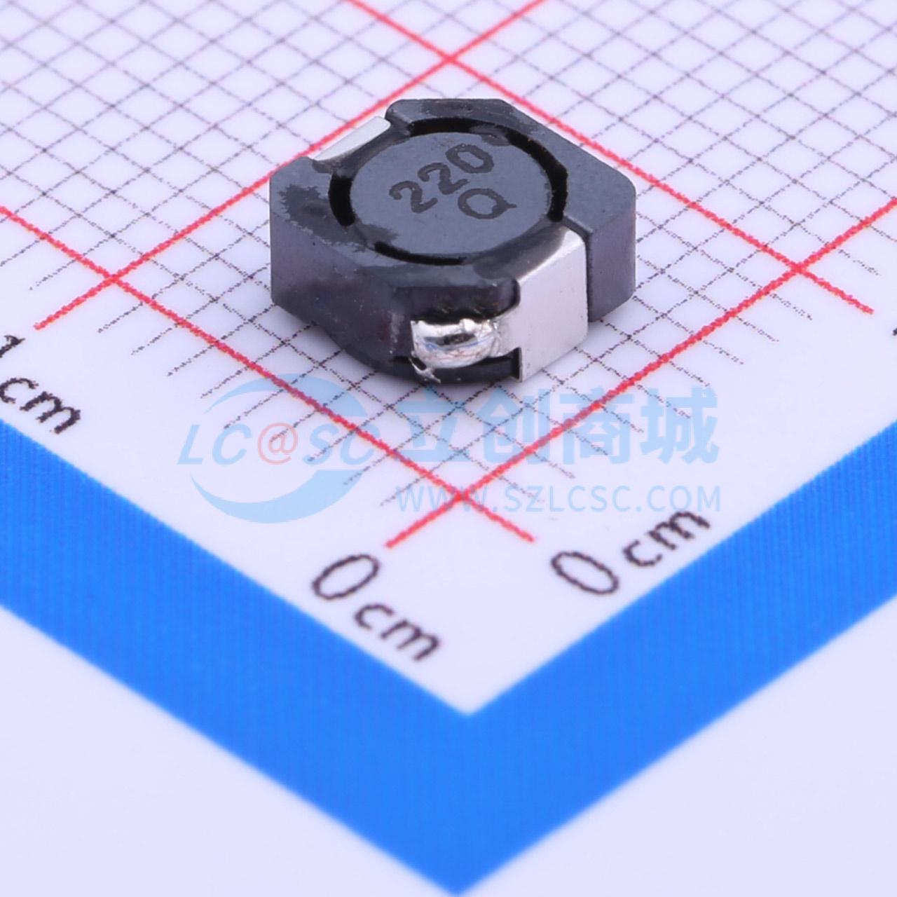 点击查看大图 CDRH5D28RHPNP-220MC实物图