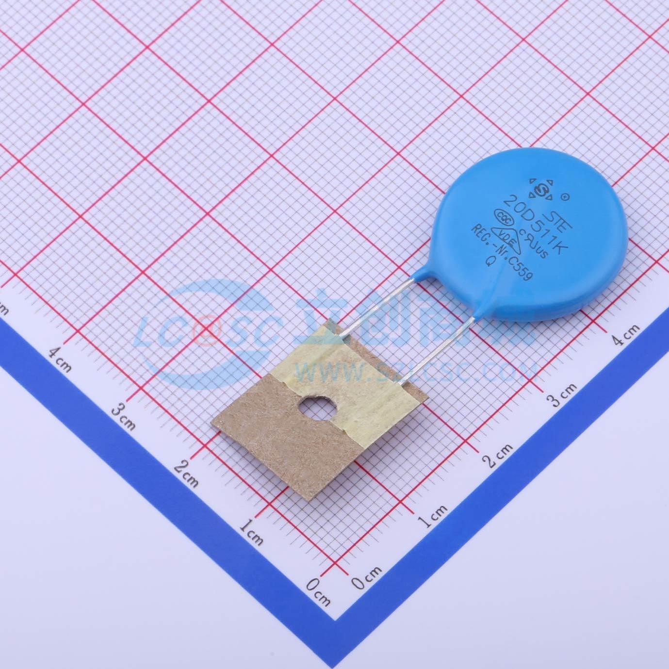 点击查看大图 STE20D511K1DQ0FQT0R0实物图