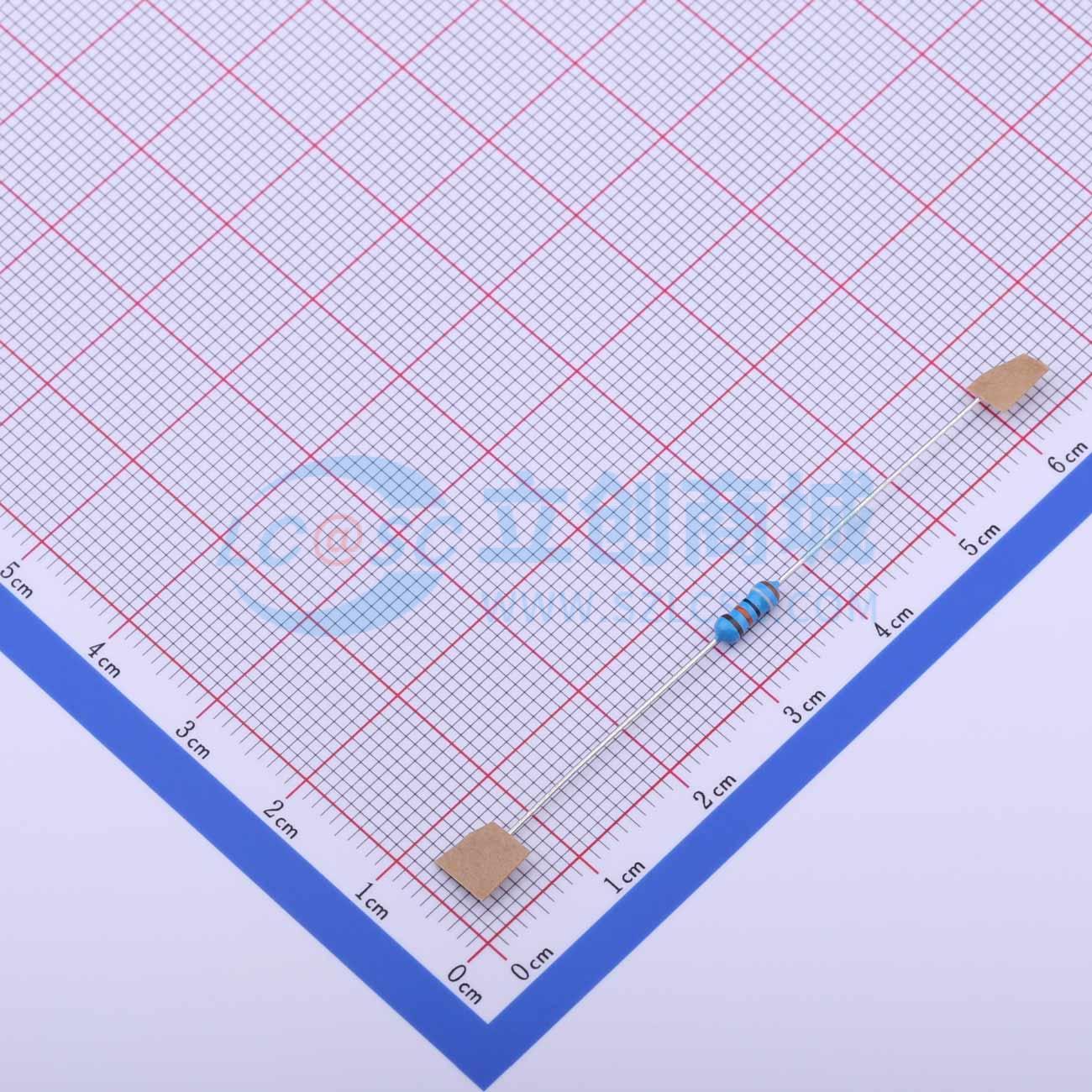 点击查看大图 RN1/2WS390KΩFT/BA1实物图