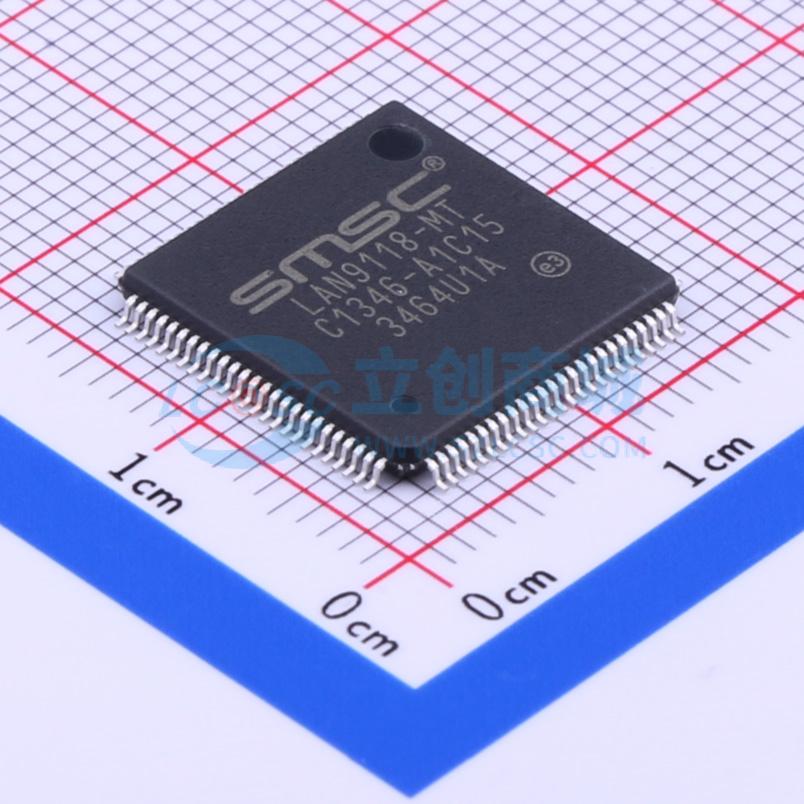 点击查看大图 LAN9118-MT实物图