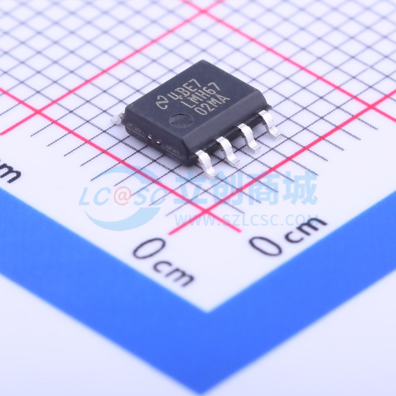 点击查看大图 LMH6702MA/NOPB实物图