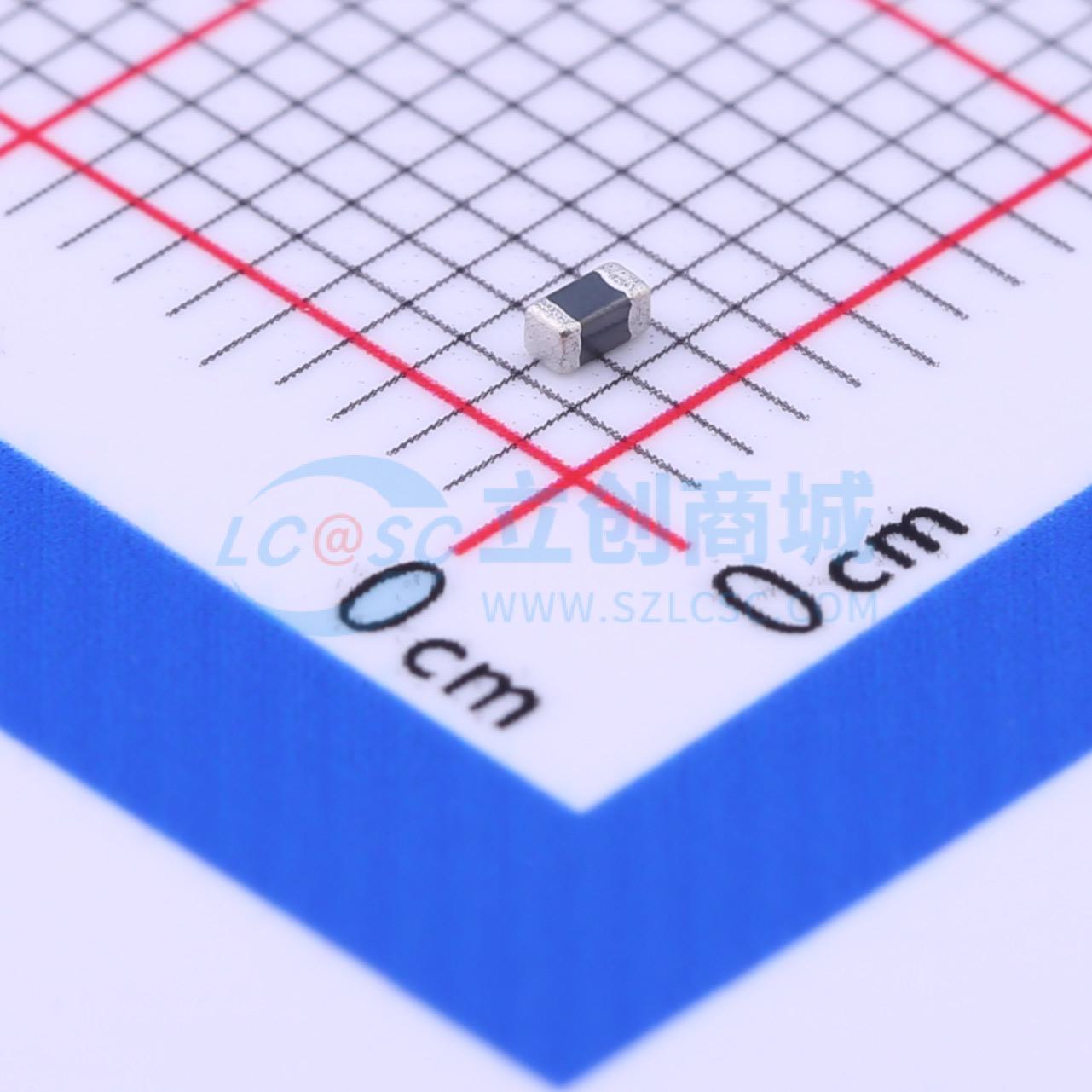 点击查看大图 MMZ1608B102CTD25实物图