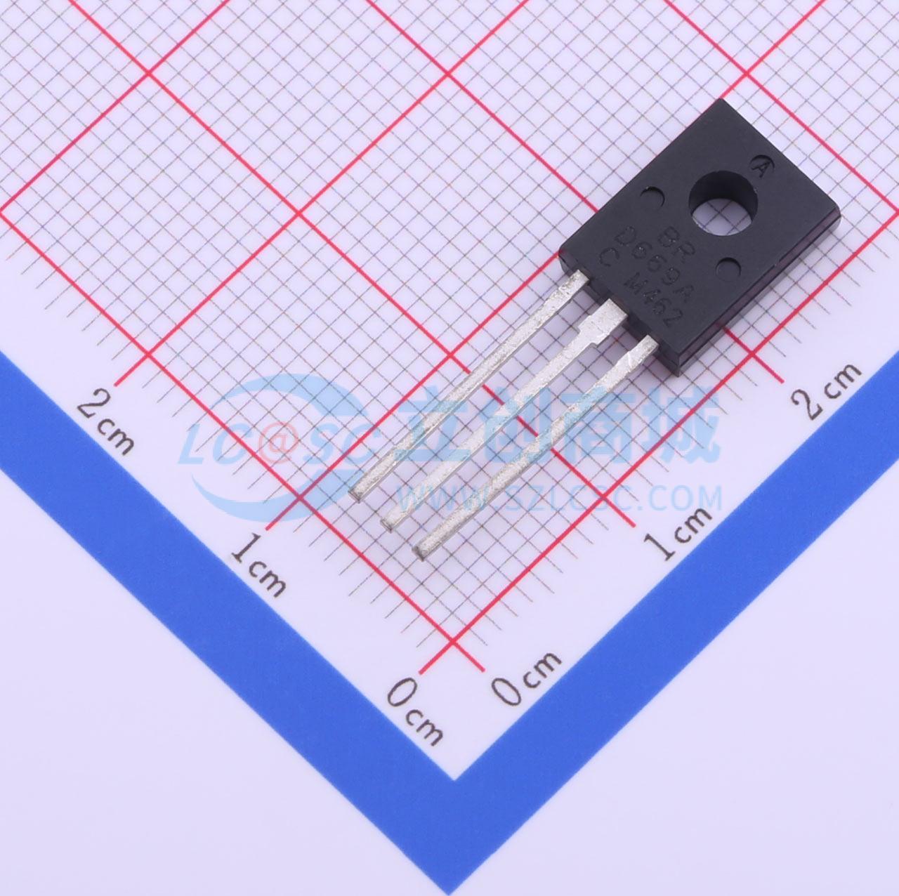 点击查看大图 2SD669A实物图