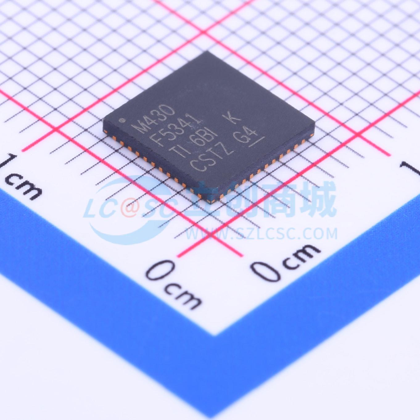 点击查看大图 MSP430F5341IRGZT实物图