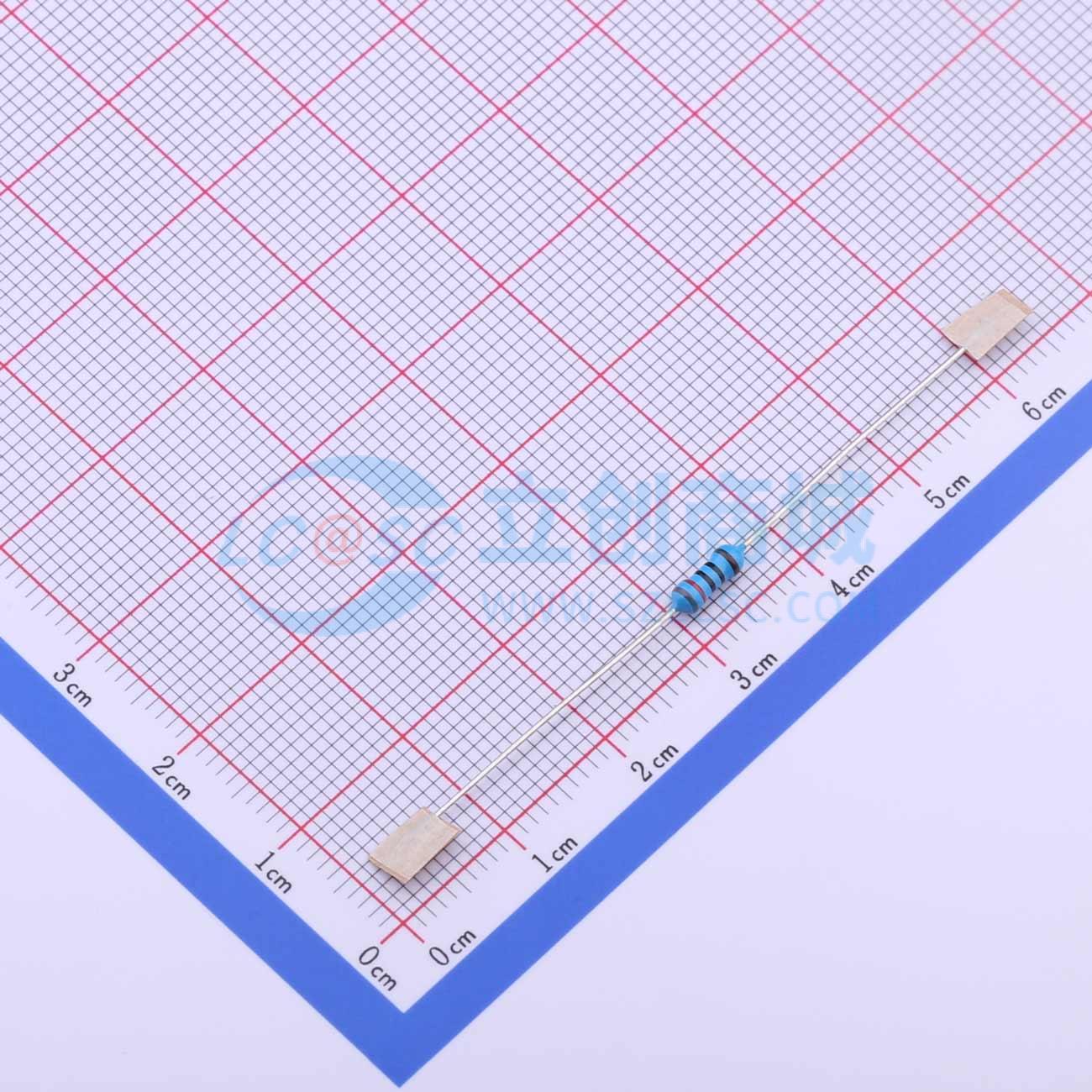 点击查看大图 RN 1/4W 820R F T/B A1实物图