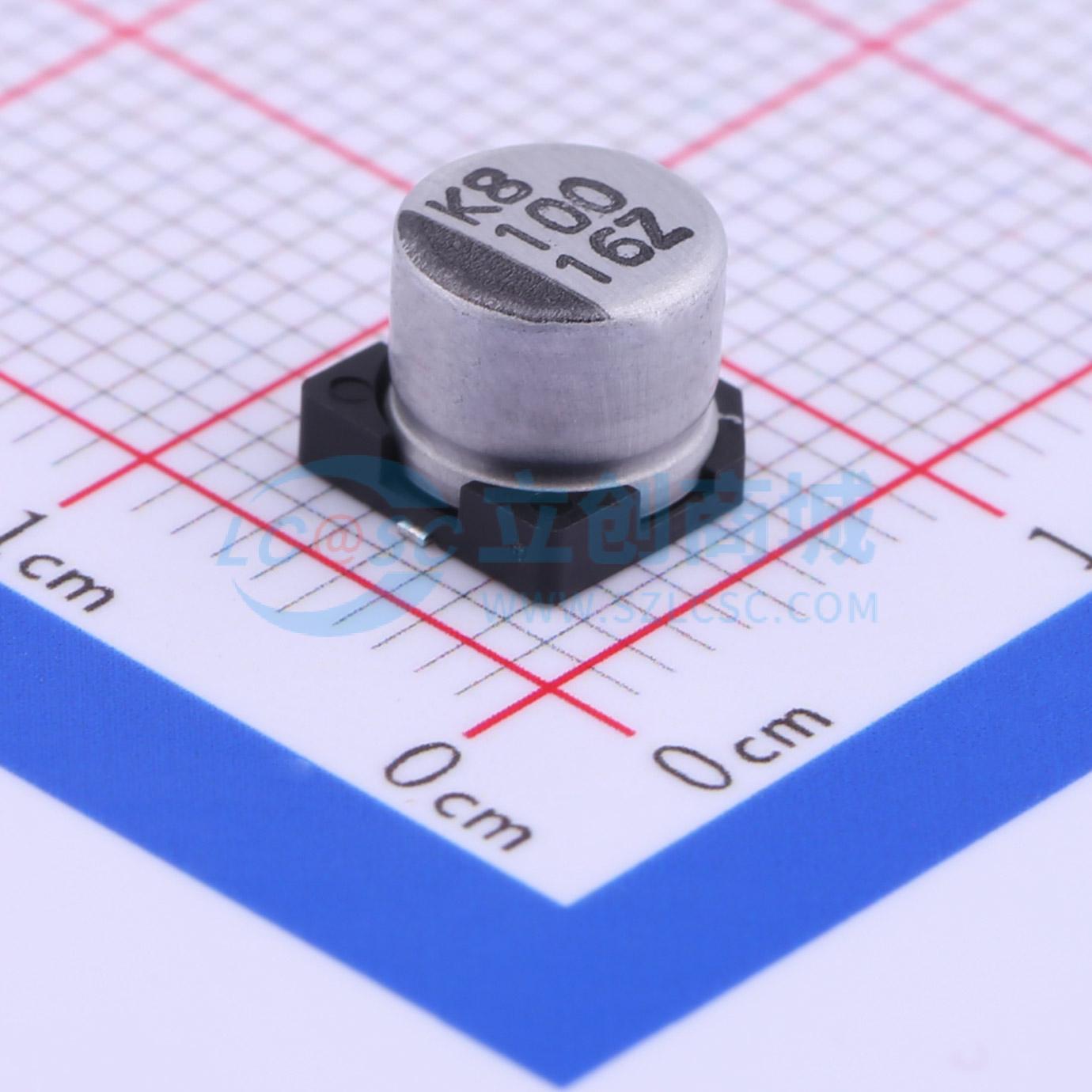 点击查看大图 VEZ101M1CTR-0605实物图