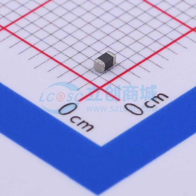 点击查看大图 PZ1608U600-1R0TF实物图