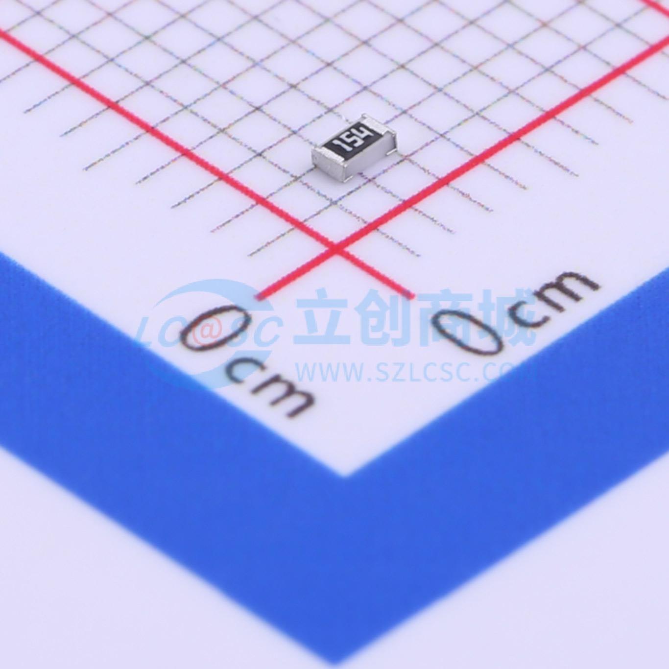 点击查看大图 ERJ3GEYJ154V实物图