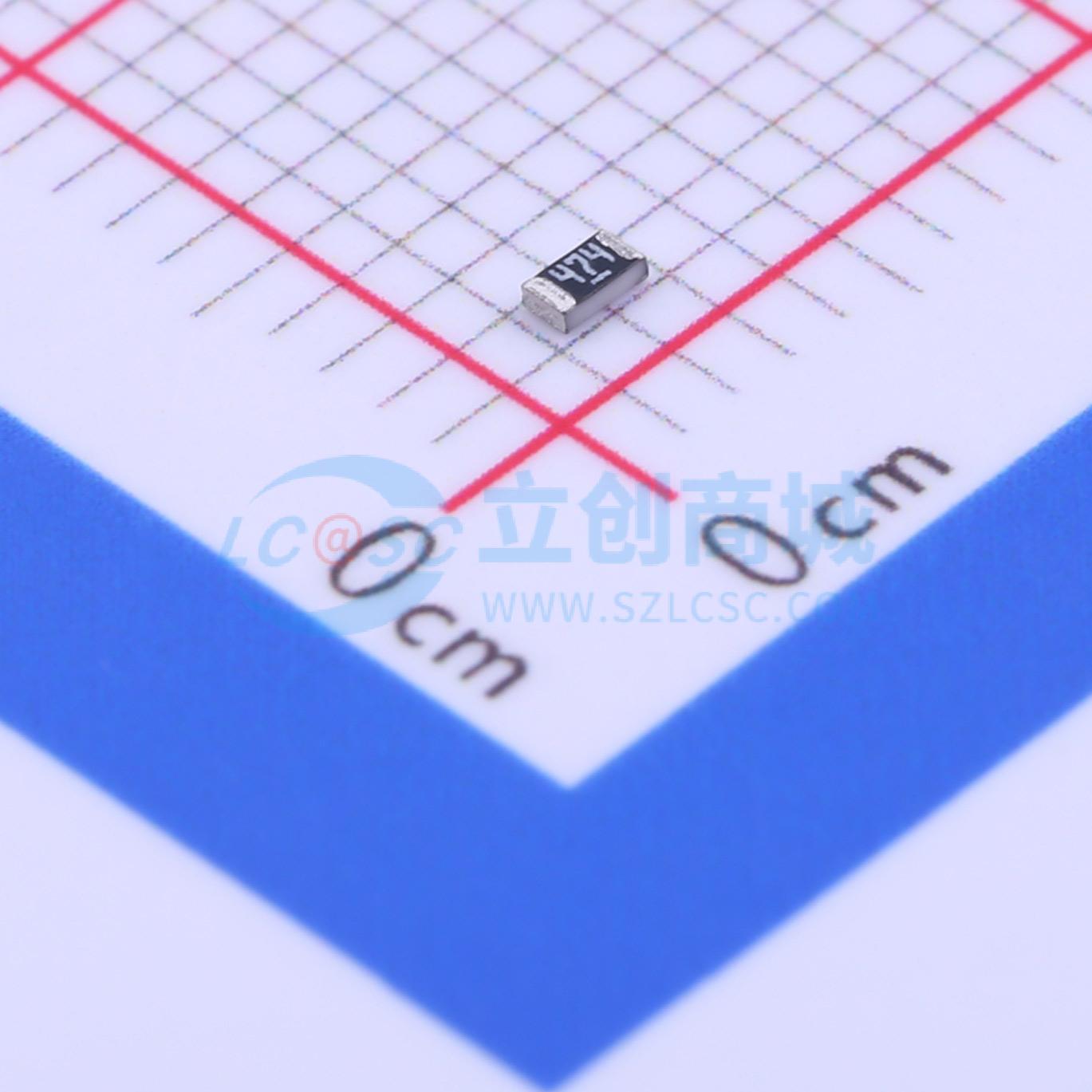 点击查看大图 RT0603FRE07470KL实物图