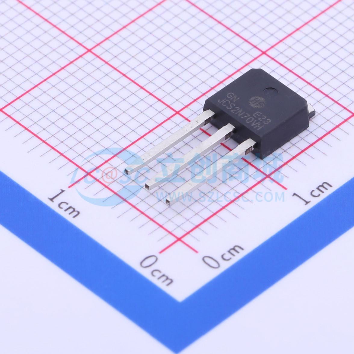 点击查看大图 JCS2N70VH-IPAK实物图