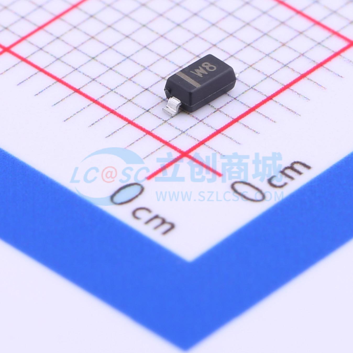 点击查看大图 BZT52C5V1实物图