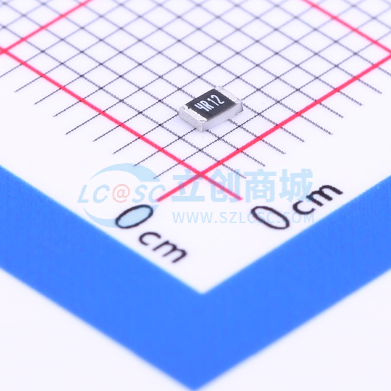 点击查看大图 0805W8F412KT5E实物图