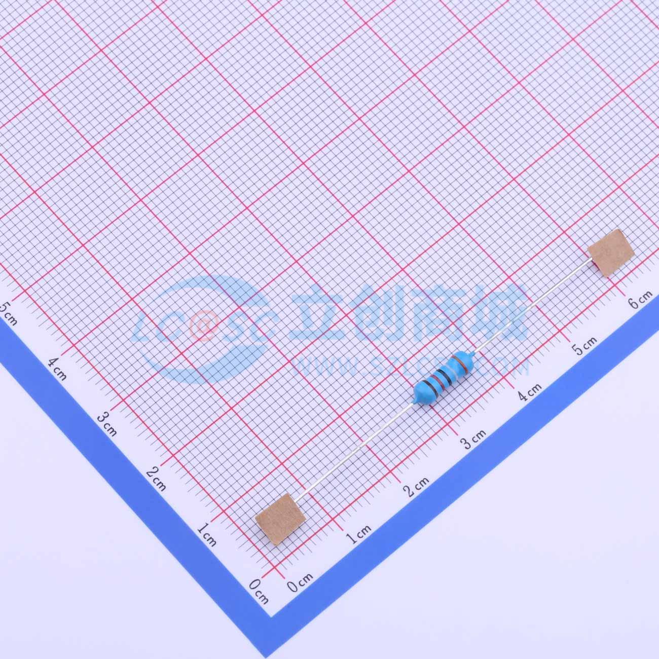 点击查看大图 RN1/2W39KΩFT/BA1实物图