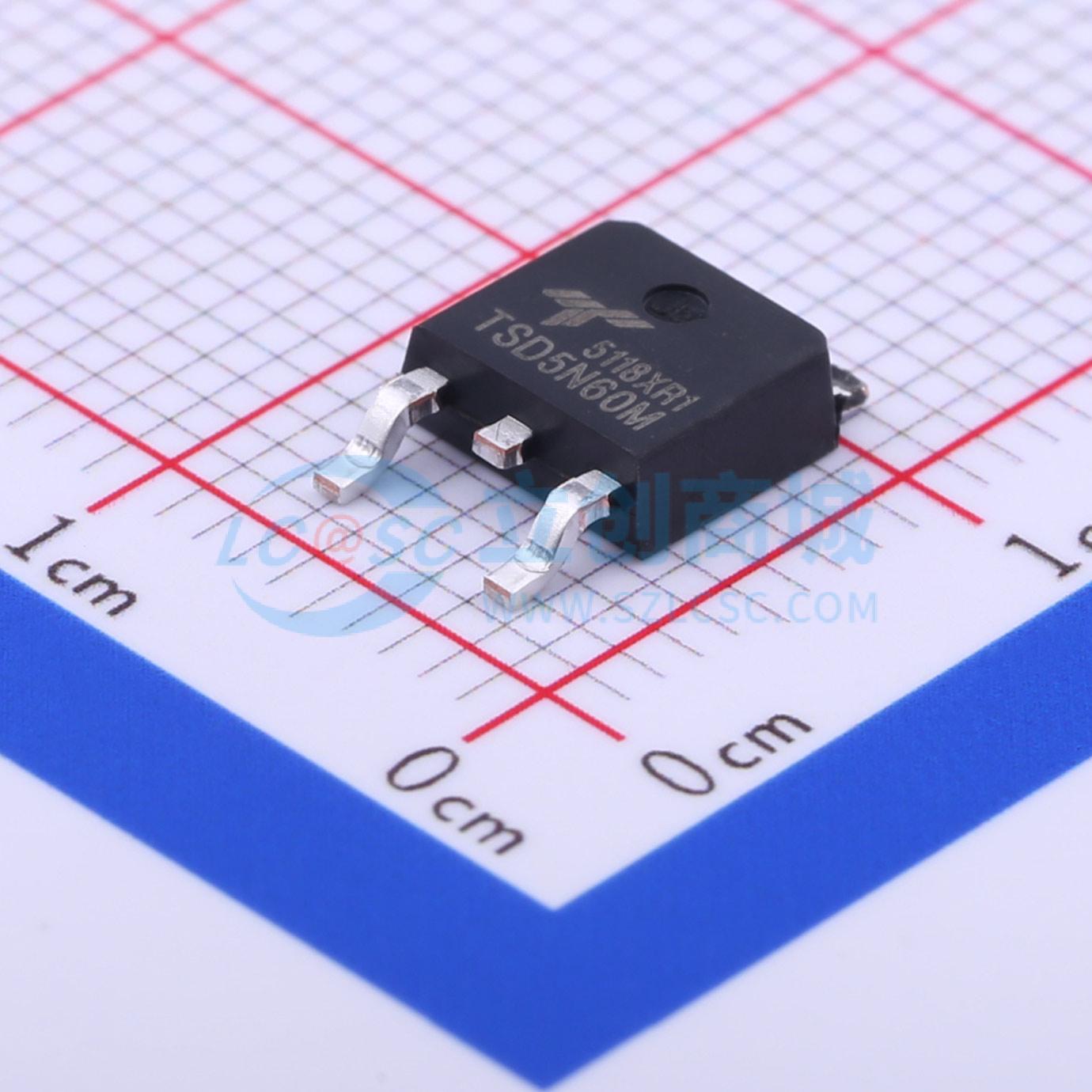 TSD5N60M实物图