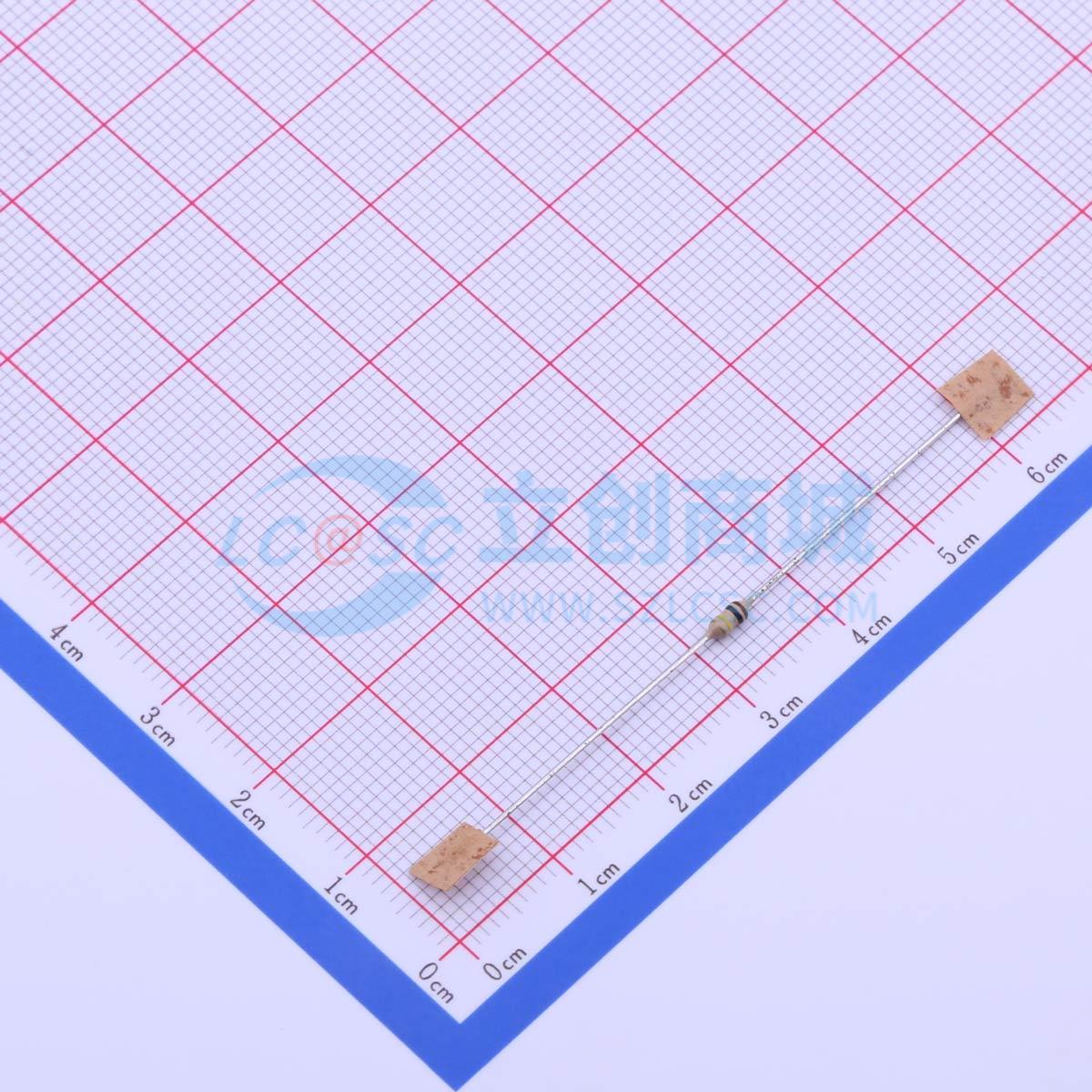 CR1/8W ±5% 100K STB5实物图