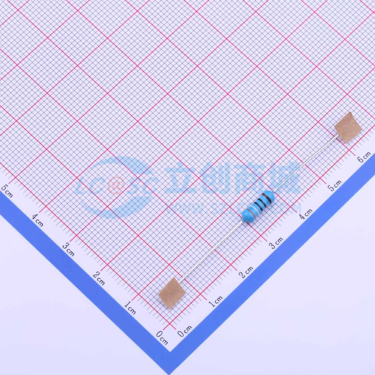 点击查看大图 RN1/2W390ΩFT/BA1实物图