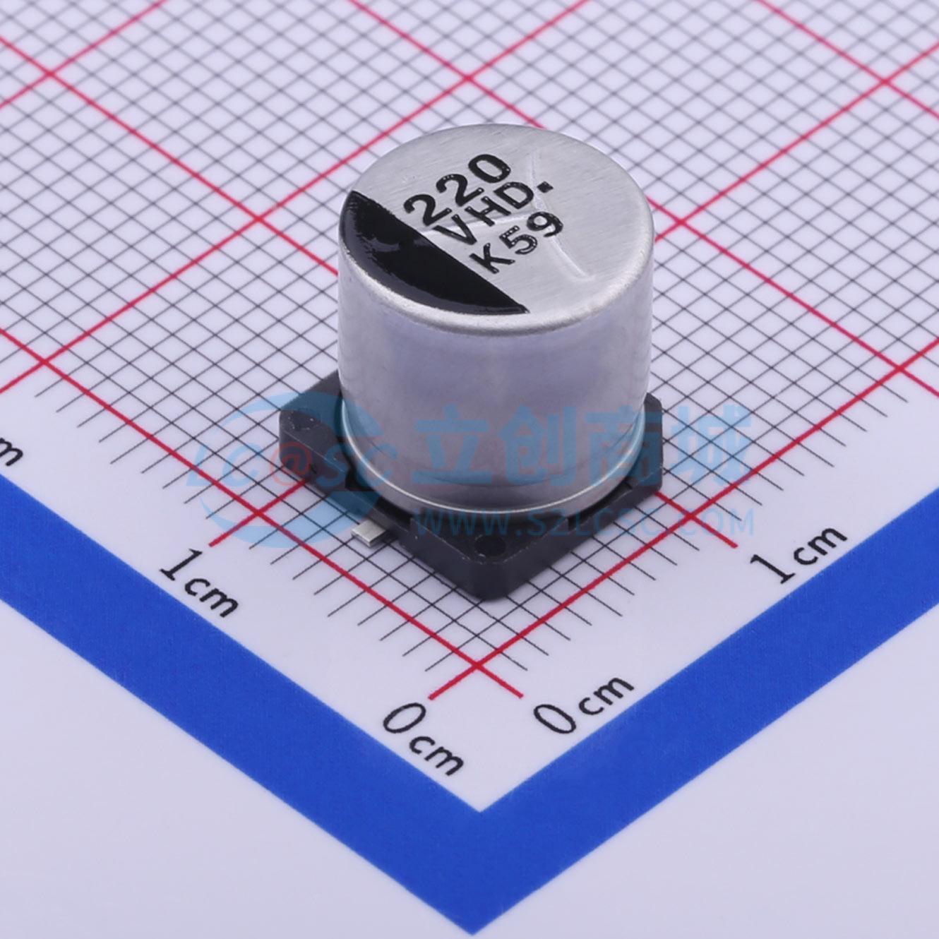 点击查看大图 EEEHD1V221AP实物图