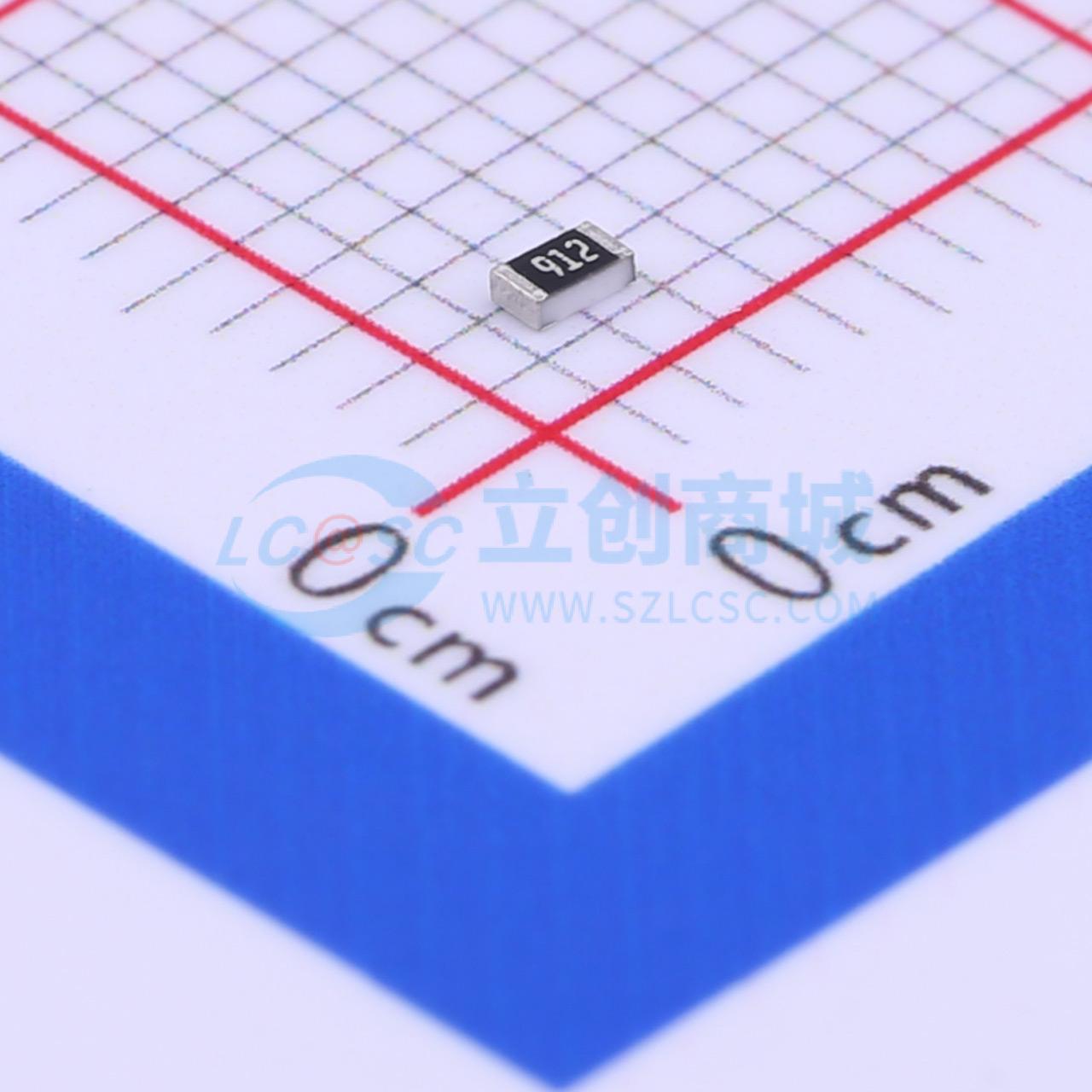 点击查看大图 MCR03ERTJ912实物图