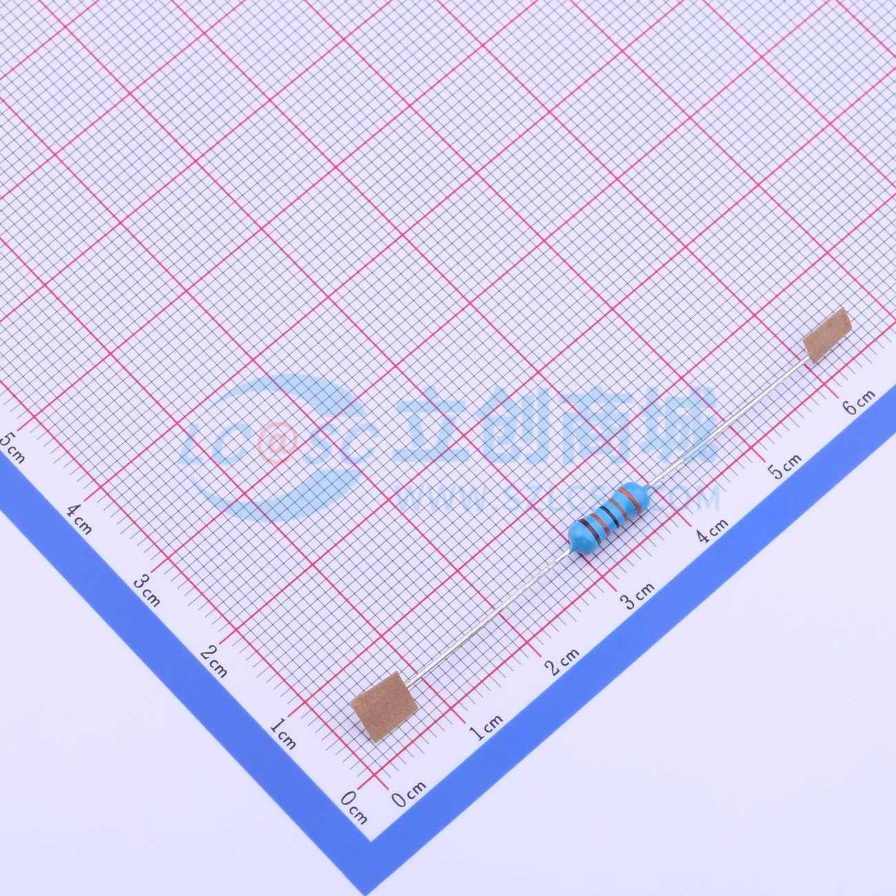 点击查看大图 RN1/2W330KΩFT/BA1实物图