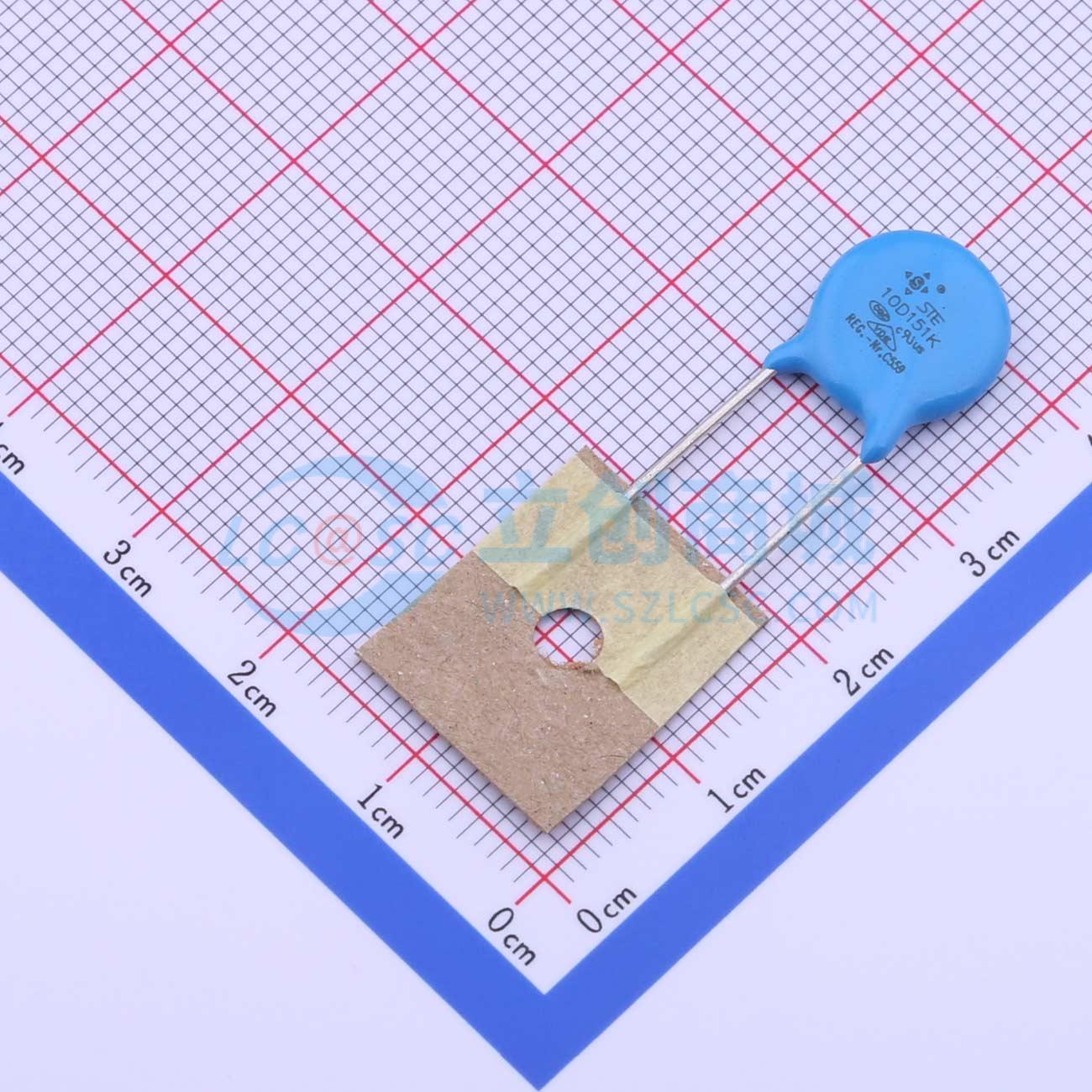 点击查看大图 STE10D151K1EQ0FST0R0实物图