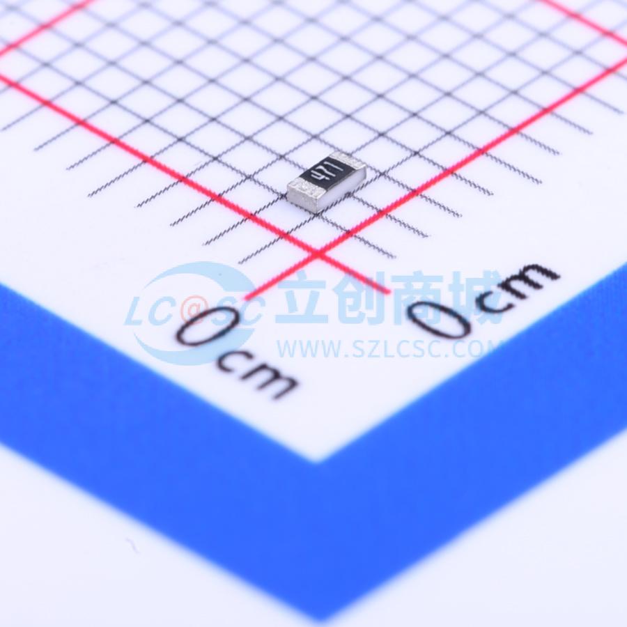 点击查看大图 RK73B1JTTD471J实物图