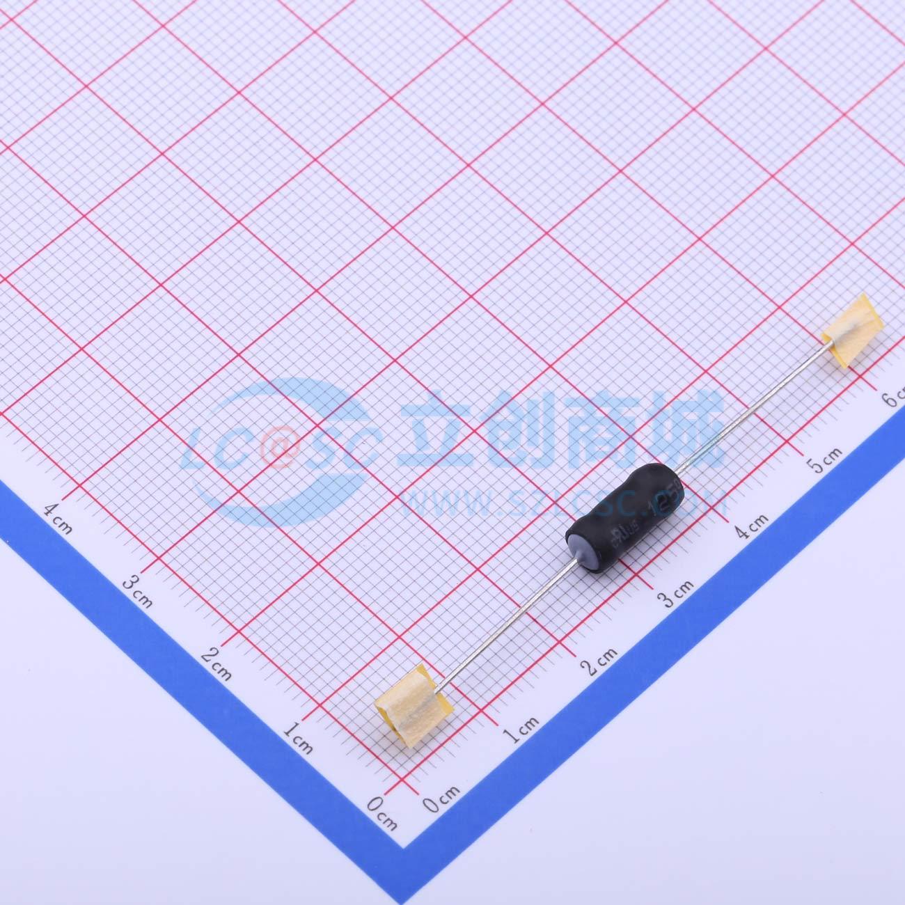 点击查看大图 FR1W4.7Ω±5% T实物图