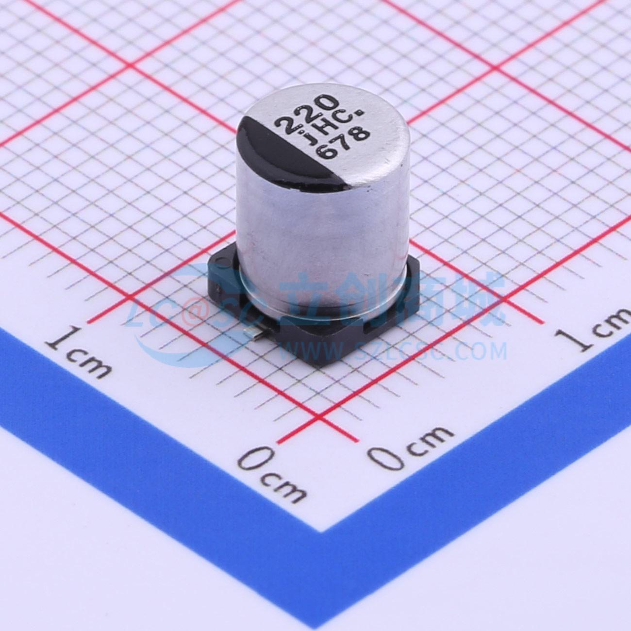 点击查看大图 EEEHC0J221XP实物图