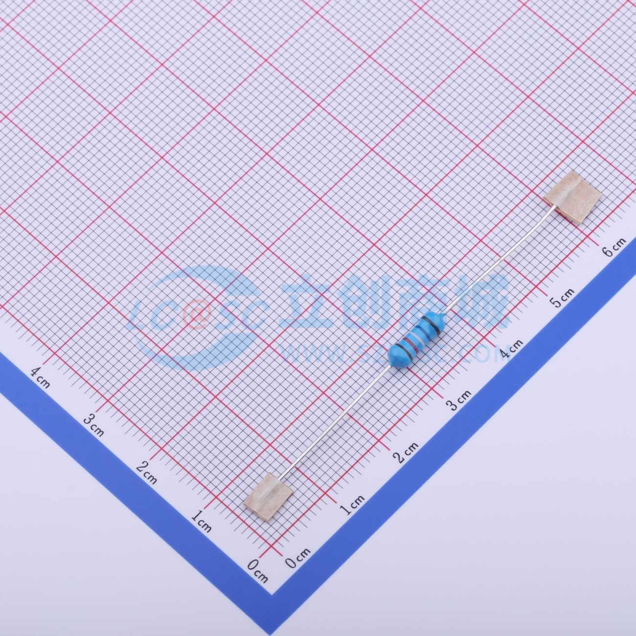 RN1/2W16.9KΩFT/BA1实物图