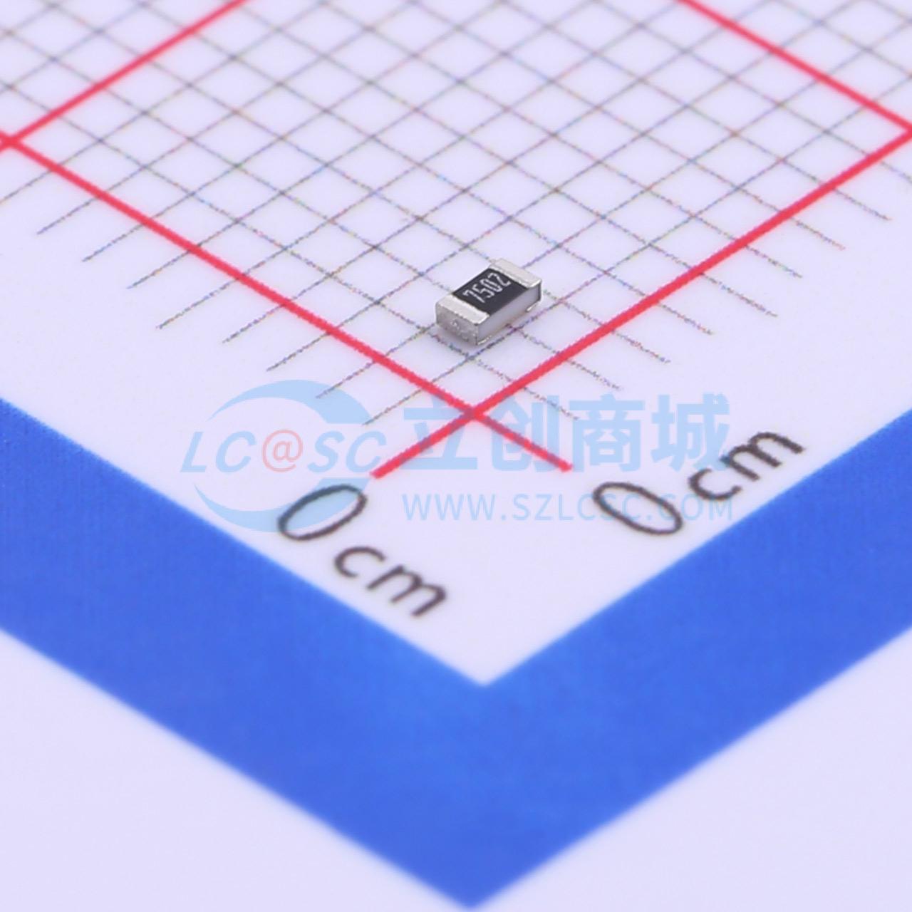 HPCR0603F75K0K9实物图