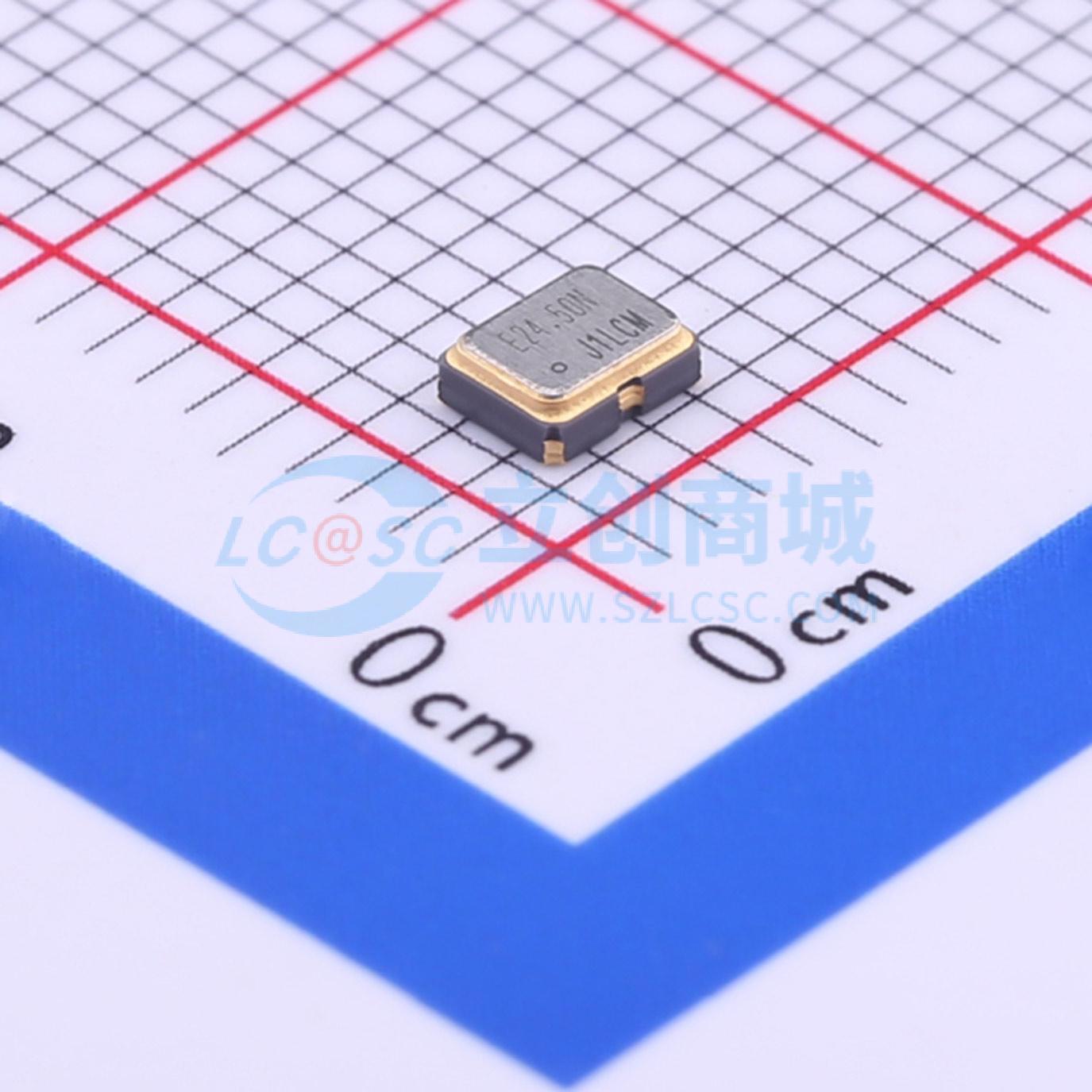 点击查看大图 SG-8018CE 24.500000MHz TJHPA实物图