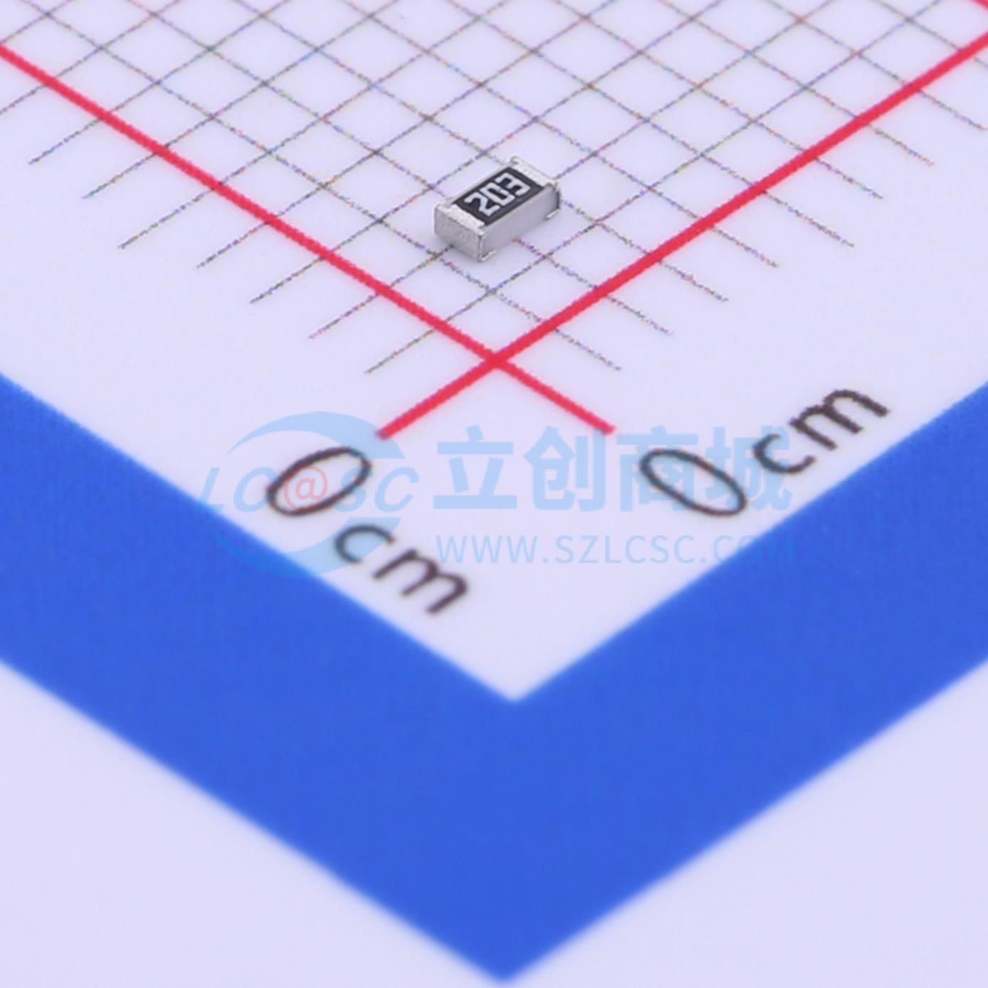 点击查看大图 ERJ3GEYJ203V实物图