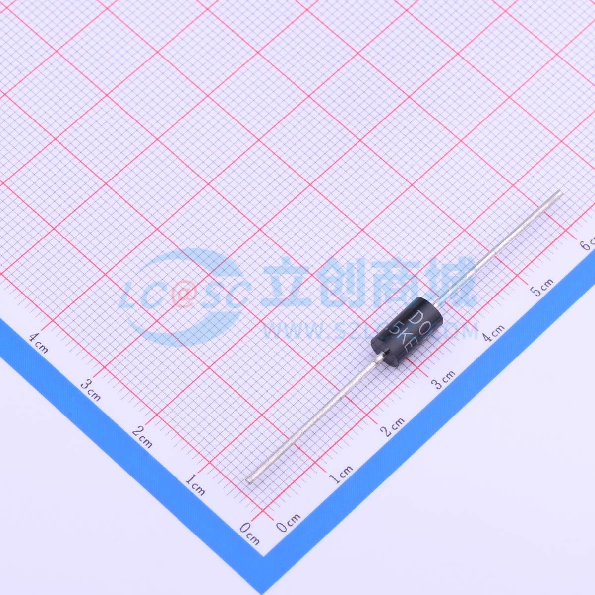 点击查看大图 1.5KE16CA实物图