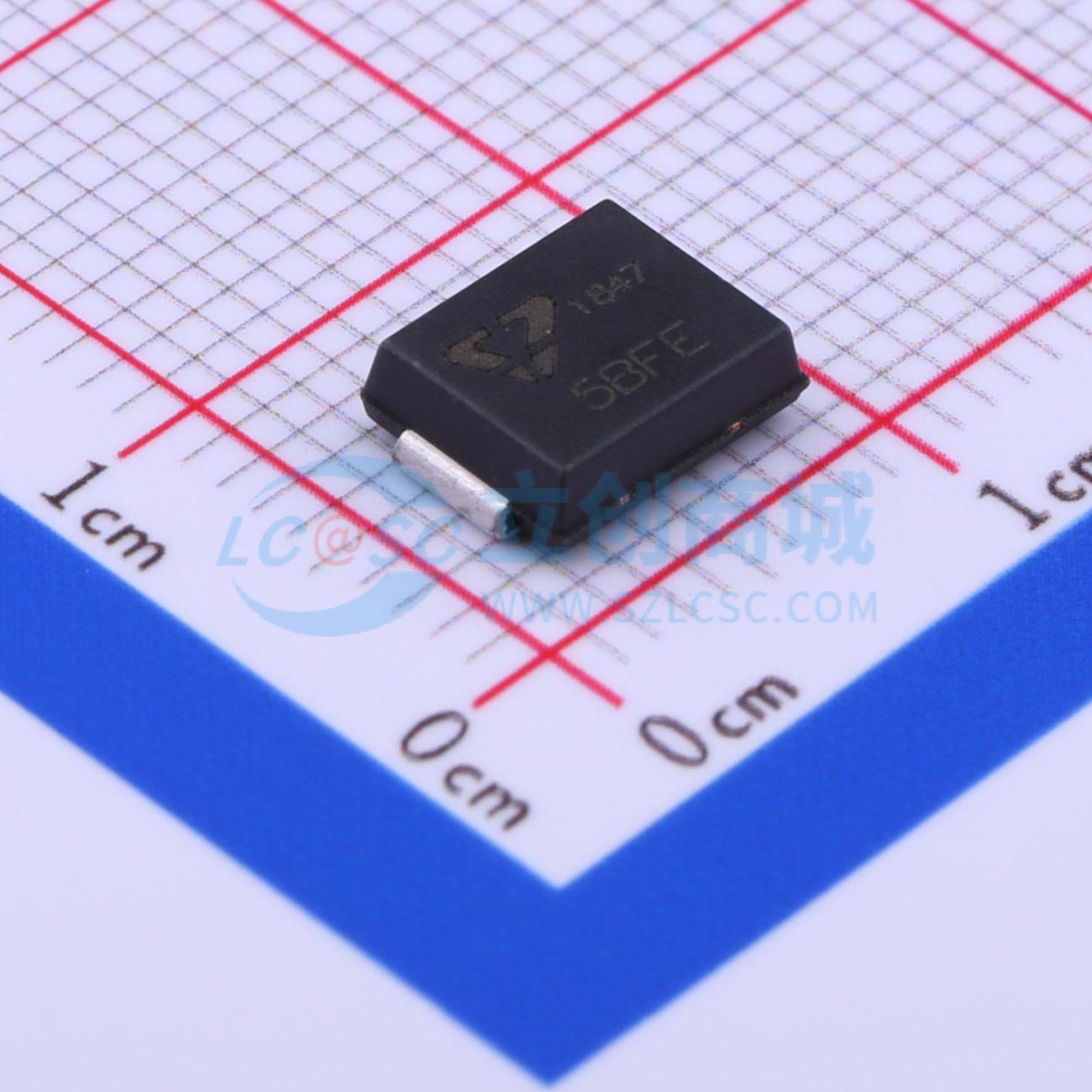 点击查看大图 5.0SMDJ26CA实物图