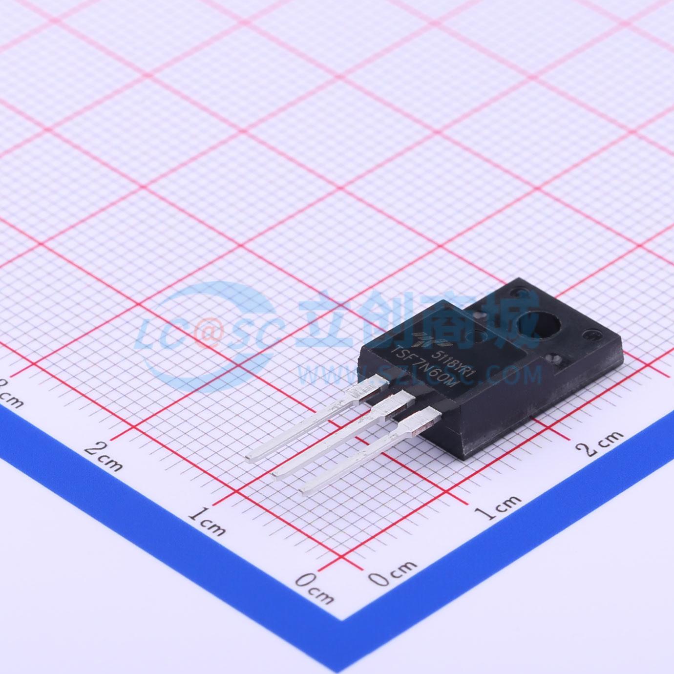 点击查看大图 TSF7N60M实物图