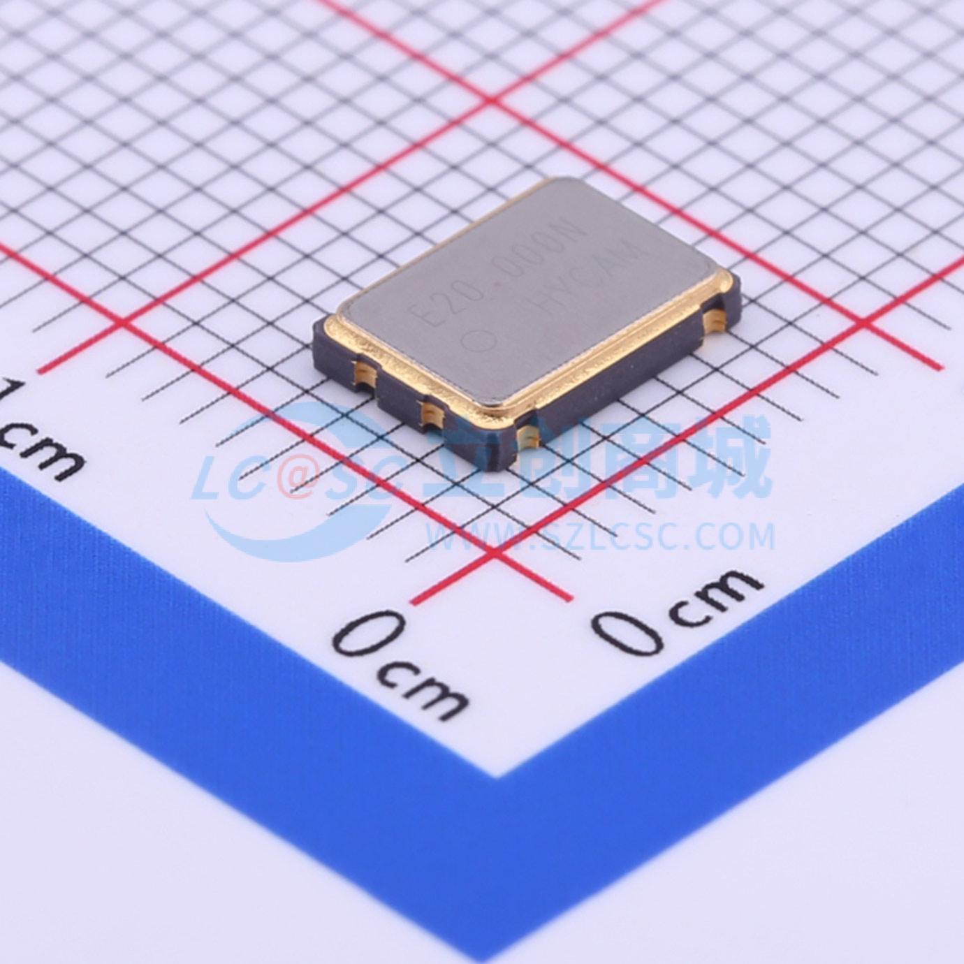 点击查看大图 SG-8018CA 20.000000MHz TJHSA实物图