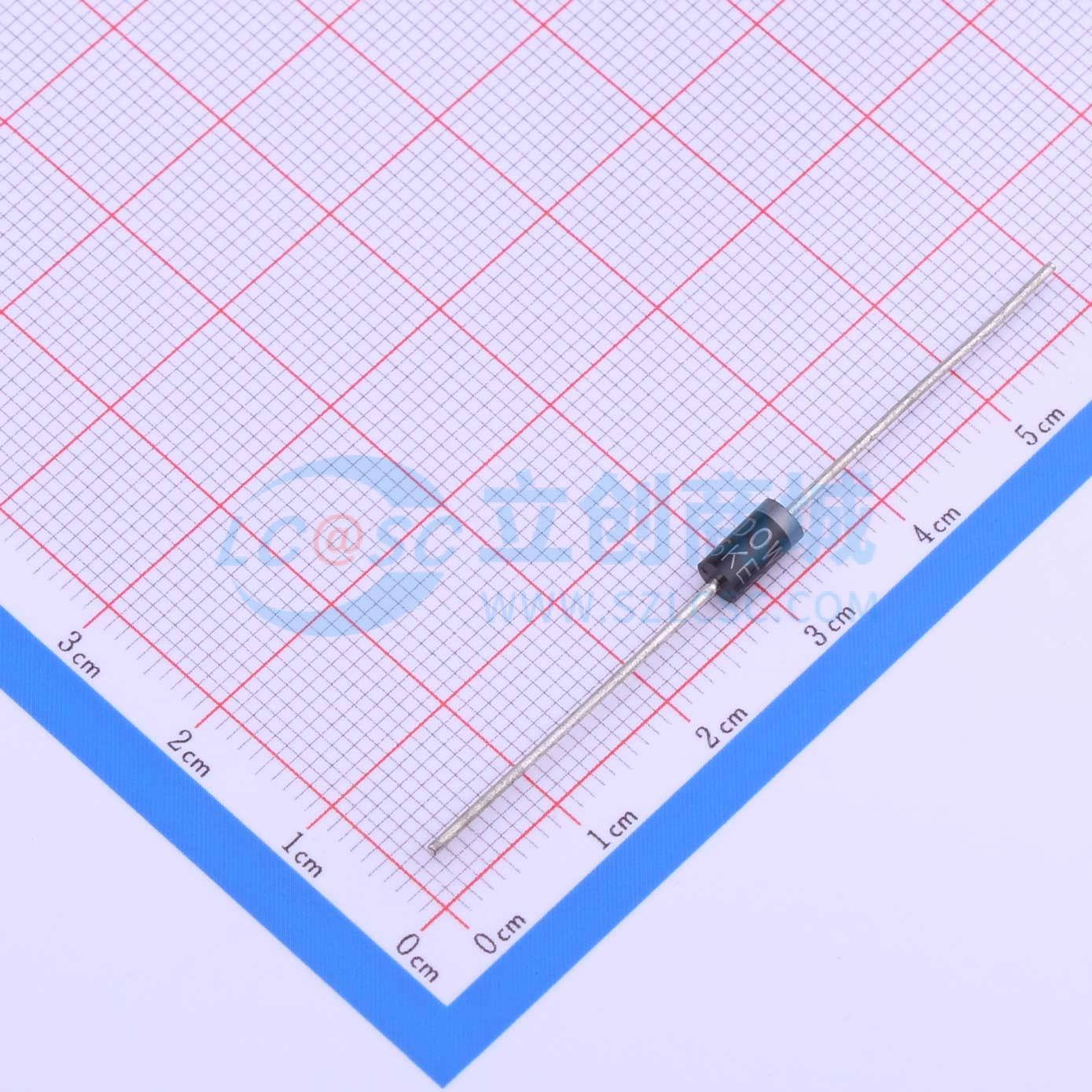 点击查看大图 P6KE10A实物图