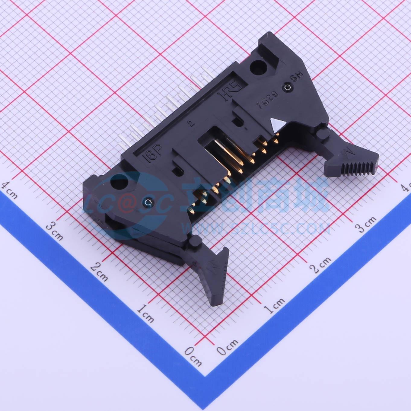 HIF3BA-16PA-2.54DSA(71)实物图