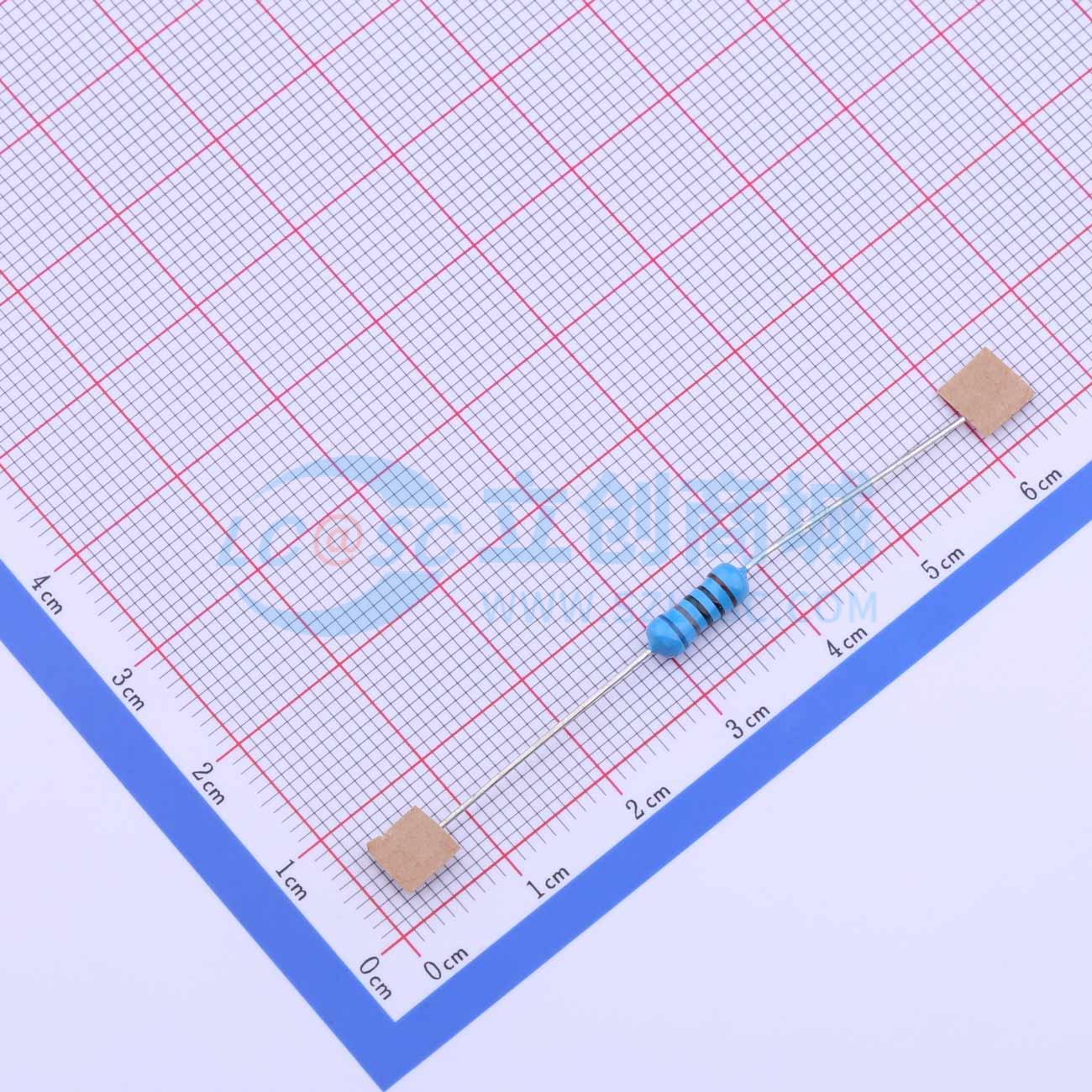 点击查看大图 RN1/2W680ΩFT/BA1实物图