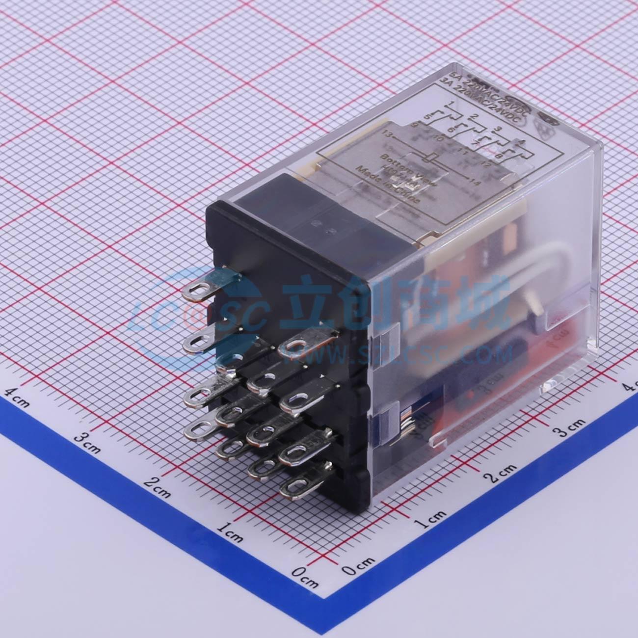 点击查看大图 HF18FZ/24-4Z231实物图