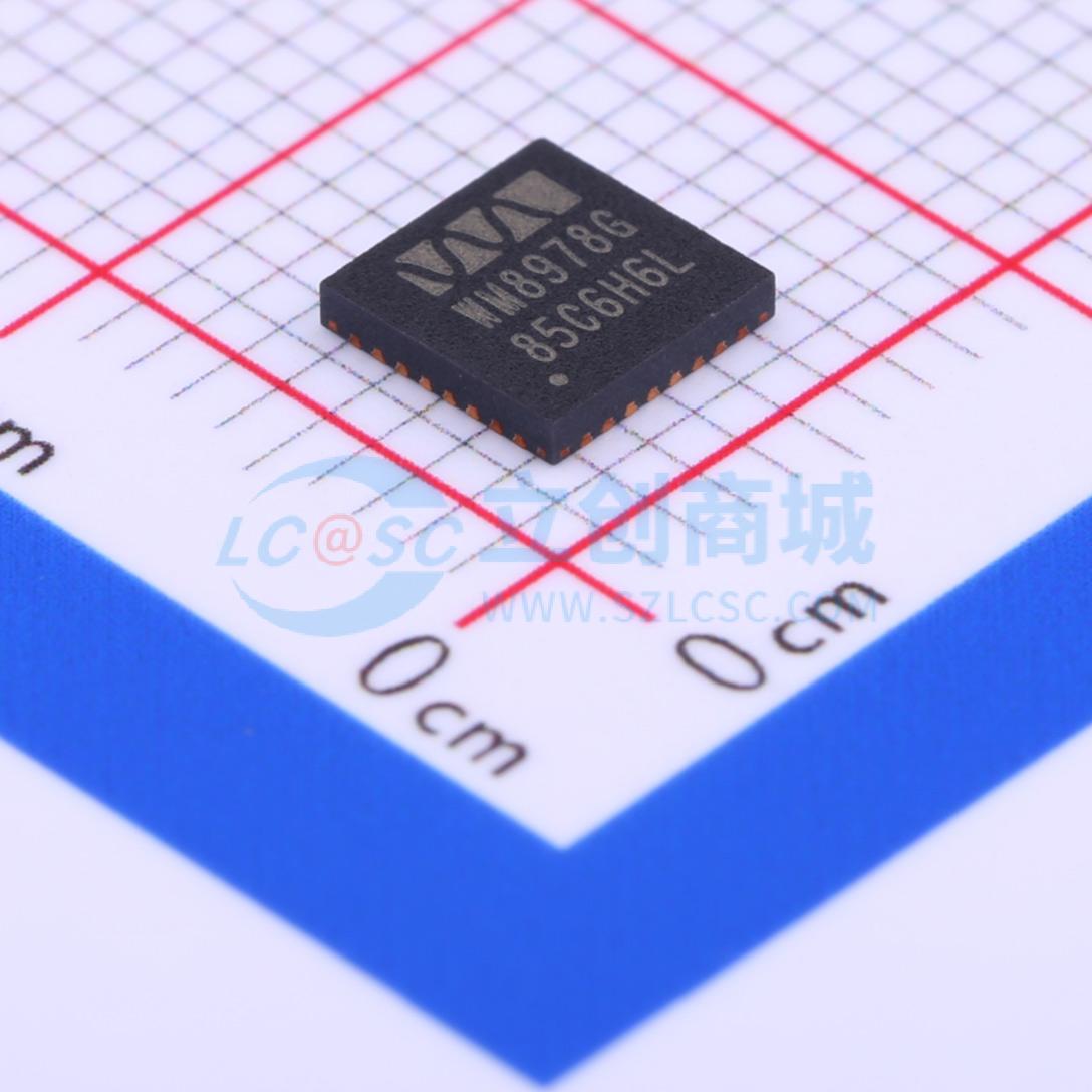 点击查看大图 WM8978CGEFL/RV实物图