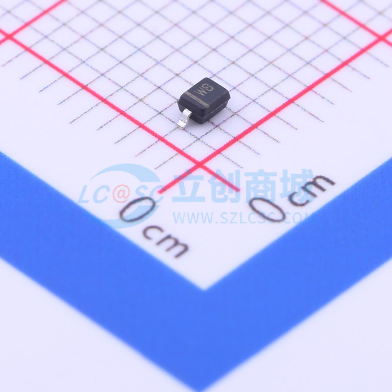 点击查看大图 BZT52C6V8S实物图