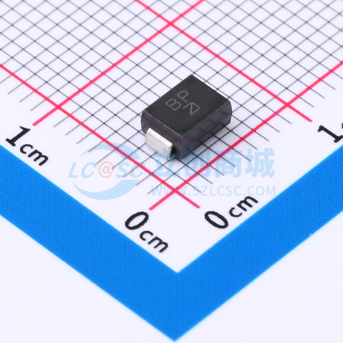 点击查看大图 SMBJ16CA实物图