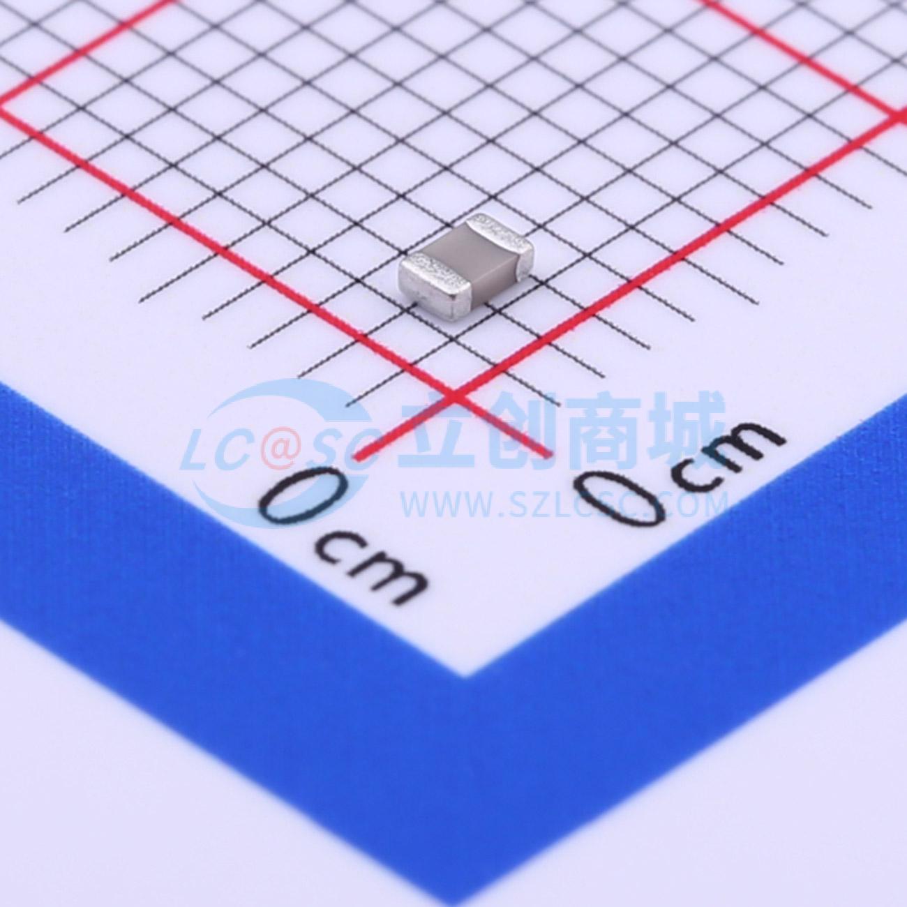 点击查看大图 TCC0805COG121J500BT实物图