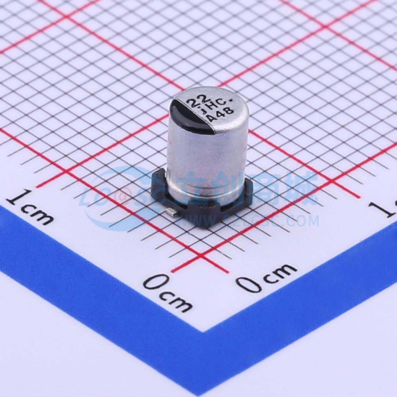 点击查看大图 EEEHC0J220R实物图