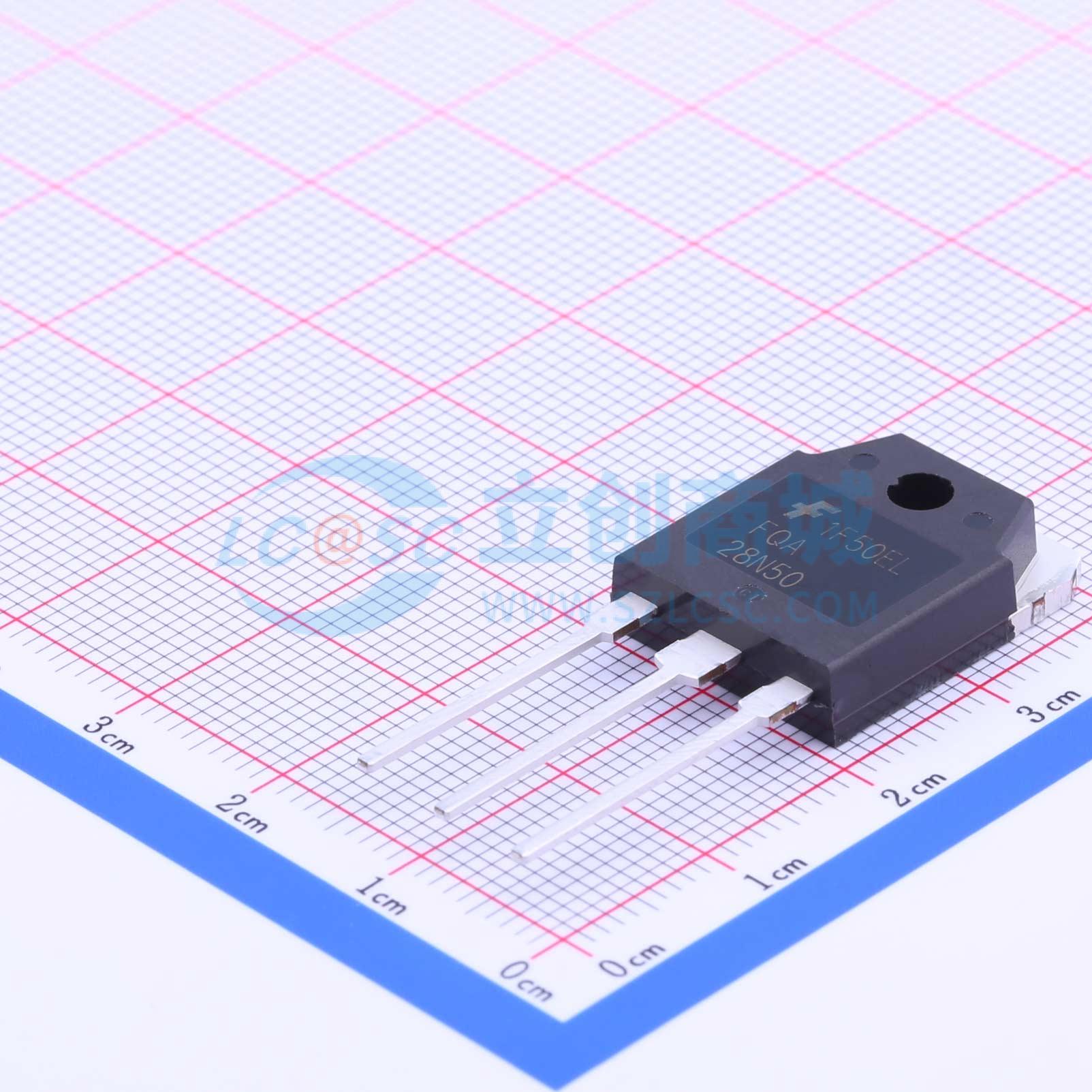 点击查看大图 FQA28N50实物图